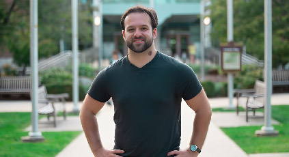 Kutztown University student, Cody Wieder