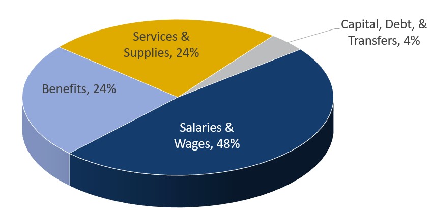 2025-26 E&G Expenditures by Category