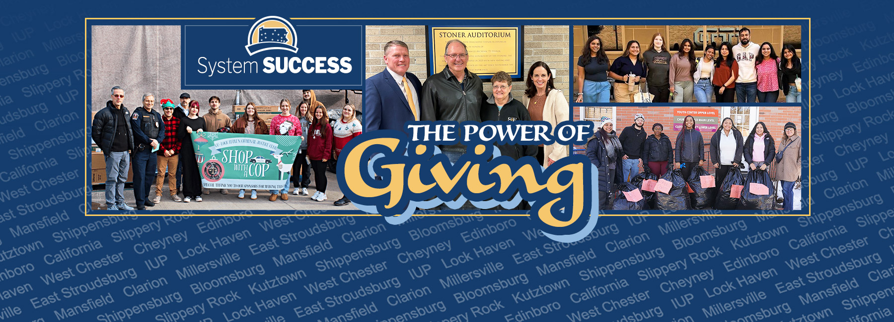 System Success The Power of Giving